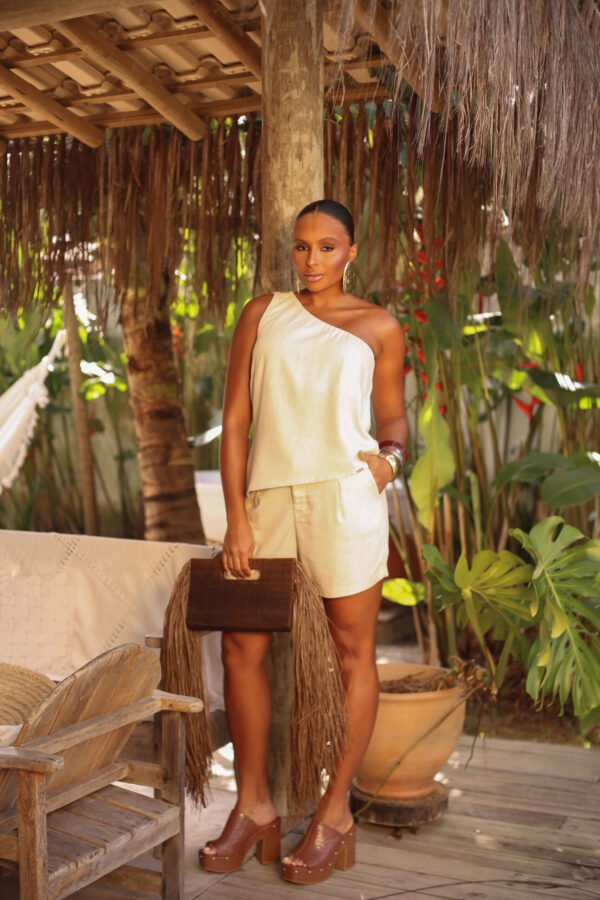 Conjunto Linho Short e Blusa